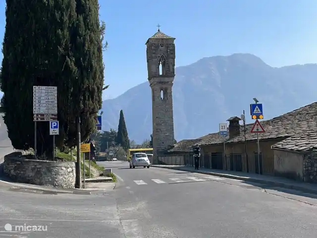 apartamento en Italia, Lago de Como, Acquaseria – Apartamento Ulivo 18 con vista al lago Vista de calle