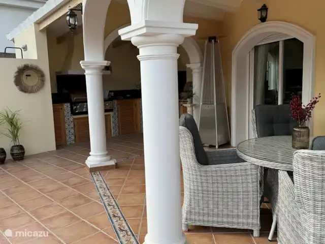 Villa Fleur | Espagne, Costa Blanca, Jávea - villa Naya avec la cuisine extérieure couverte au fond