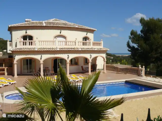 Villa Fleur | Espagne, Costa Blanca, Jávea - villa Vue de face avec vue sur la mer