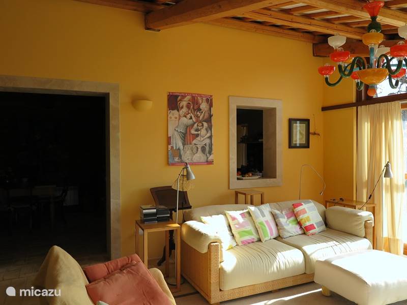Holiday home in Italy, Marche, Sant&#39;Angelo (Pontano) Holiday house Casa delle Rose