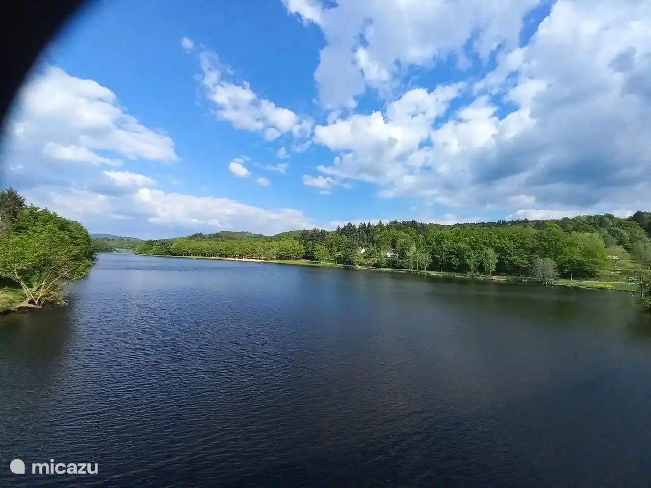 Der See von der Brücke