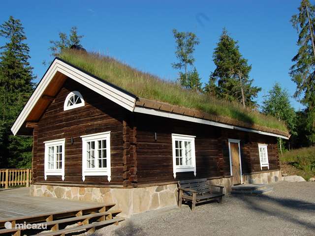 Casa vacacional Suecia, Västergötland – cabaña de madera Latitude