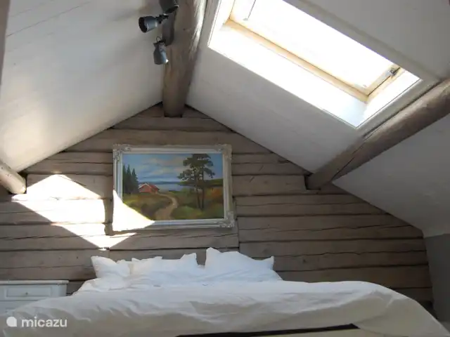 Latitude | Suède, Västergötland, Torestorp - cabane en bois / lodge mezzanine (chambre 4)