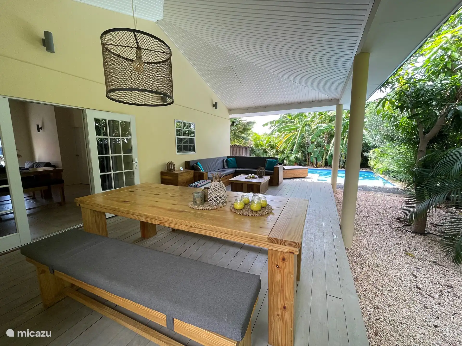Komfortabele Villa mit privaten Pool in Curaçao, Banda Ariba (Ost), Seru Bottelier - Villa