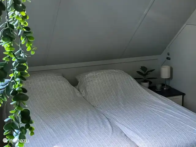Rust en plezier voor jong en oud huren in Nederland, Gelderland, Ewijk - vakantiehuis Slaapkamer 2, met 2 losse bedden die ook geschakeld kunnen worden. In deze kamer is nog een 3e bed