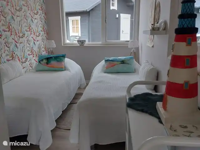 'De Garnaal' de Zuidhoek 1 | Pays-Bas, Zélande, Renesse - bungalow Chambre nr 3 (les lits sont faciles à glisser ou ensemble)