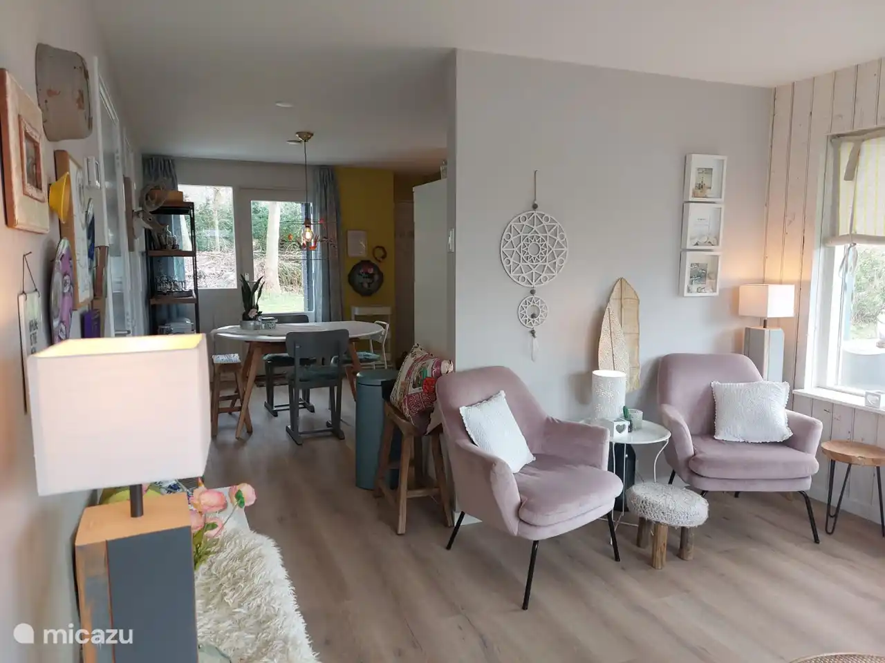 Das Haus wurde von der Besitzerin mit viel Liebe eingerichtet