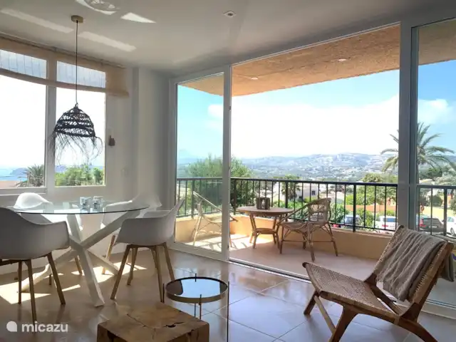Ca Mili en España, Costa Blanca, Moraira - apartamento Vista abierta con brisa marina: ¡el interior se convierte en exterior!