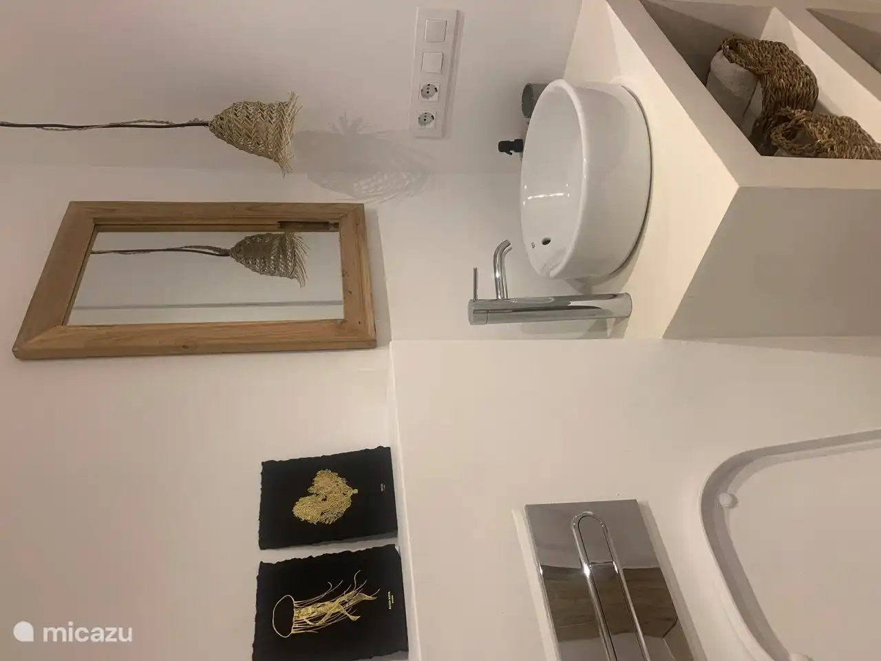 Salle de bain en microciment