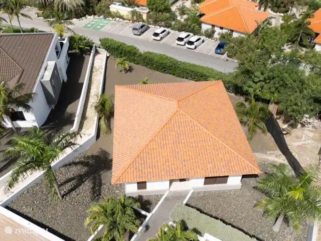Location de Vacances Curaçao, Curaçao-Centre, Blue Bay, villa - Villa de luxe à 200 mètres de la plage Notre villa vue d’en haut