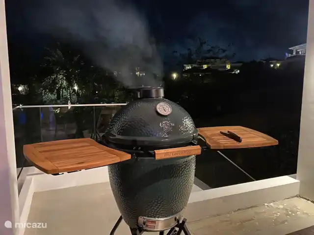Location de Vacances Curaçao, Curaçao-Centre, Blue Bay, villa - Villa de luxe à 200 mètres de la plage Pour les amateurs de barbecue, nous avons un œuf vert !