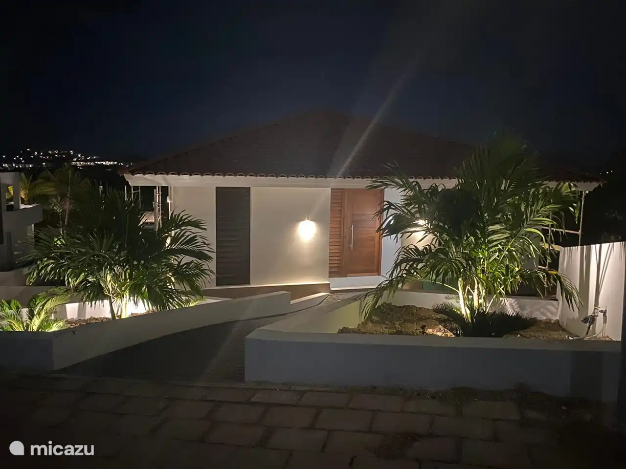 Abends schön beleuchtet