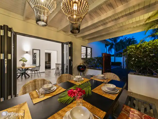 Villa Curalux | Curaçao, Curaçao-Centre, Dominguito - villa Véranda de nuit