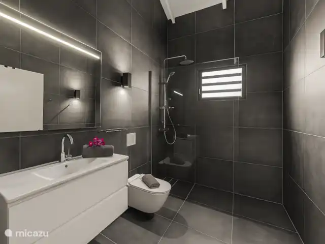Villa Curalux | Curaçao, Curaçao-Centre, Dominguito - villa Salle de bain Chambre des maîtres