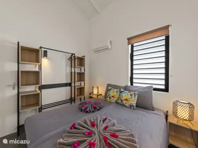 Villa Curalux | Curaçao, Curaçao-Centre, Dominguito - villa Chambre double, les lits peuvent également être séparés jusqu’à 2 fois lit 1 personne