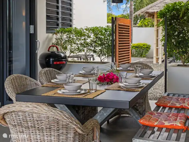 Villa Curalux | Curaçao, Curaçao-Centre, Dominguito - villa Set de table pour le barbecue