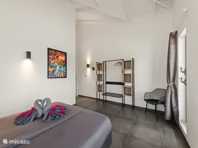 Villa Curalux | Curaçao, Curaçao-Centre, Dominguito - villa Chambre principale avec garde-robe