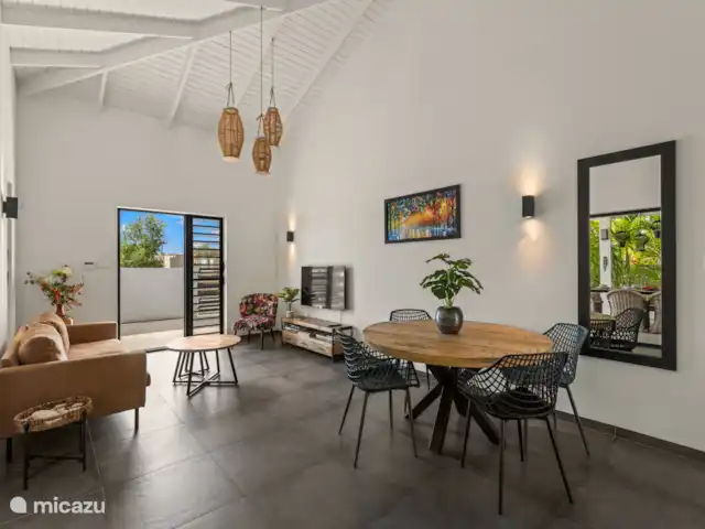 Villa Curalux | Curaçao, Curaçao-Centre, Dominguito - villa Chambre avec table à manger