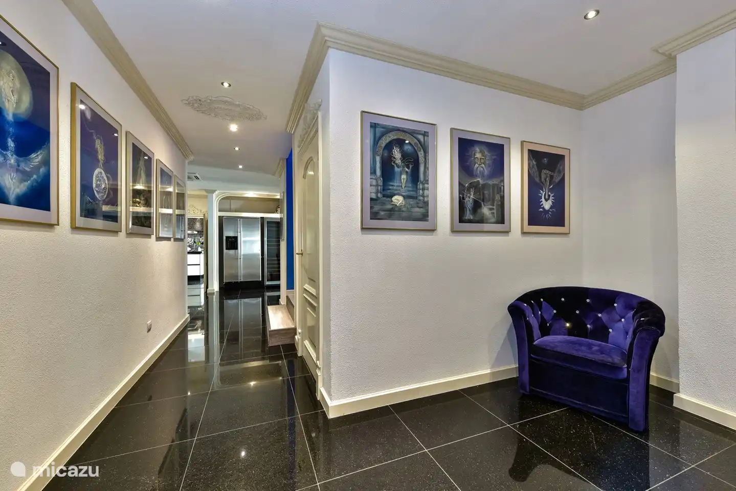 pasillo a los dormitorios 2 y 3