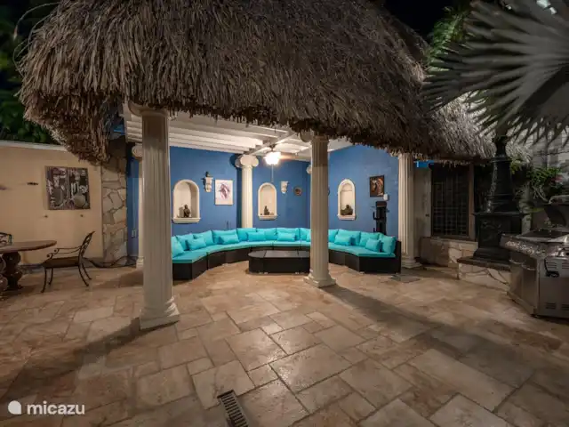 La Casa Piu Bella en Aruba, Norte, Noord - villa el mirador de noche