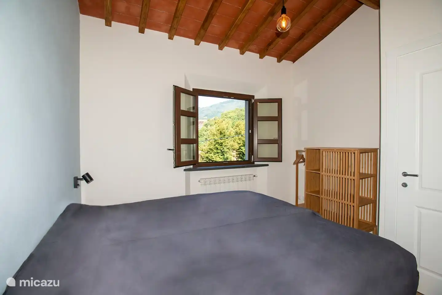 Schlafzimmer 3 (1. Etage) mit Klimaanlage.