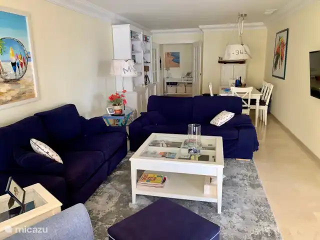 Lujo 4/6 pers. Ap/Puerto Alto en España, Costa del Sol, Estepona - apartamento una gran sala de estar