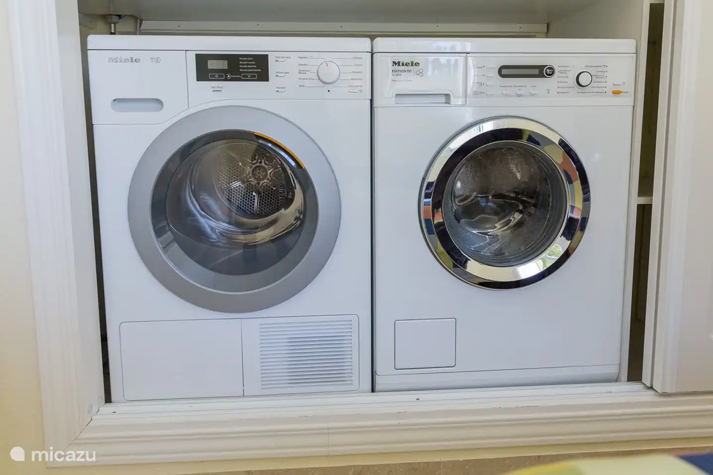 Die Miele Wäscherei und der Trockner