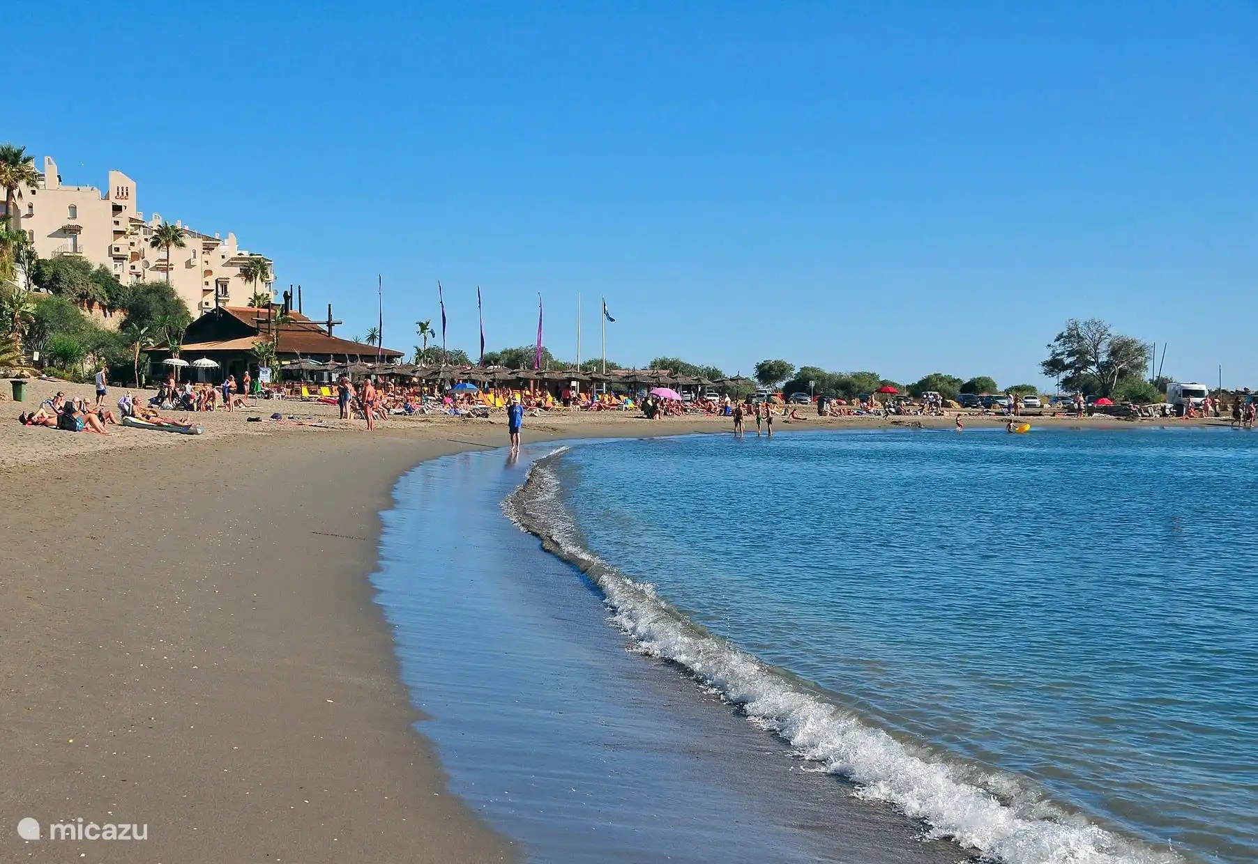 Strand von Cristo.... 10 Minuten zu Fuß von der Haustür von Puerto Alto entfernt
