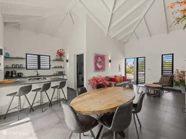 Villa Color Breeze | Curaçao, Curaçao-Centre, Dominguito - villa Cuisine ouverte
