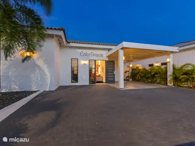 Villa Color Breeze | Curaçao, Curaçao-Centre, Dominguito - villa De nuit