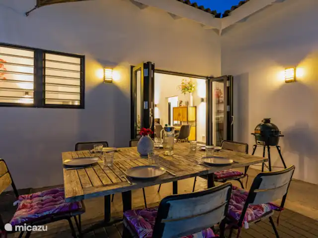 Villa Color Breeze | Curaçao, Curaçao-Centre, Dominguito - villa Soirée barbecue avec l’œuf vert