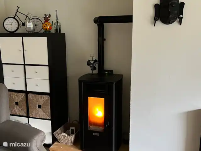 Ferienwohnung Die Hasen | Allemagne, Rhénanie-Palatinat, Mehren - maison de vacances Salon poêle à palettes