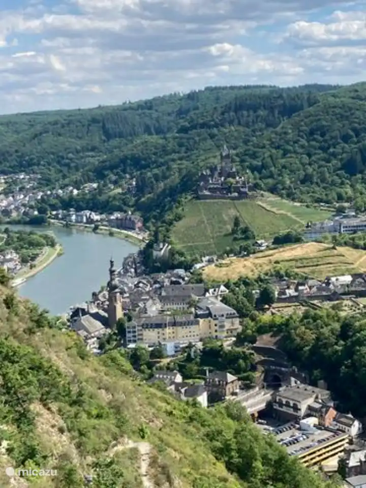 Vue en haut du téléphérique de Cochem
