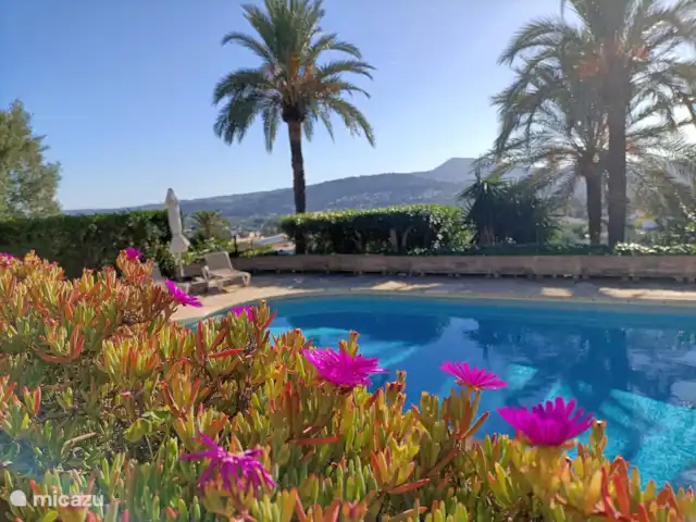 El Azahar huren in Spanje, Costa Blanca, Jávea - villa Zicht vanaf het terras