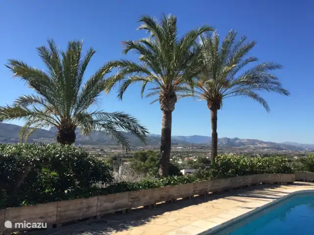 El Azahar huren in Spanje, Costa Blanca, Jávea - villa Het uitzicht richting het binnenland