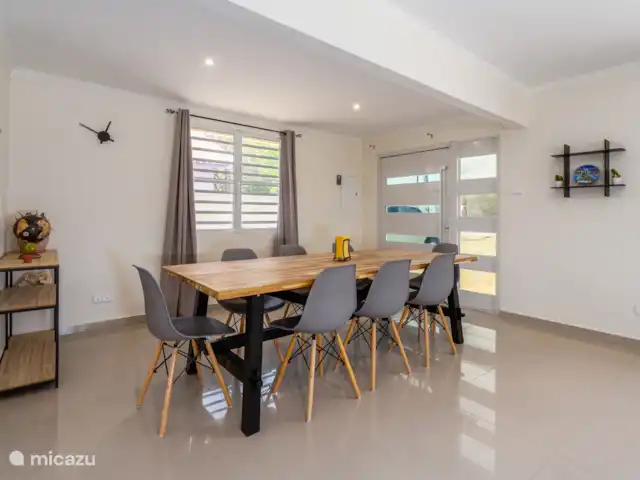 Nouvelle villa avec vue sur l'océan + piscine | Curaçao, Banda Abou (ouest), Tera Korá - villa Coin repas salon