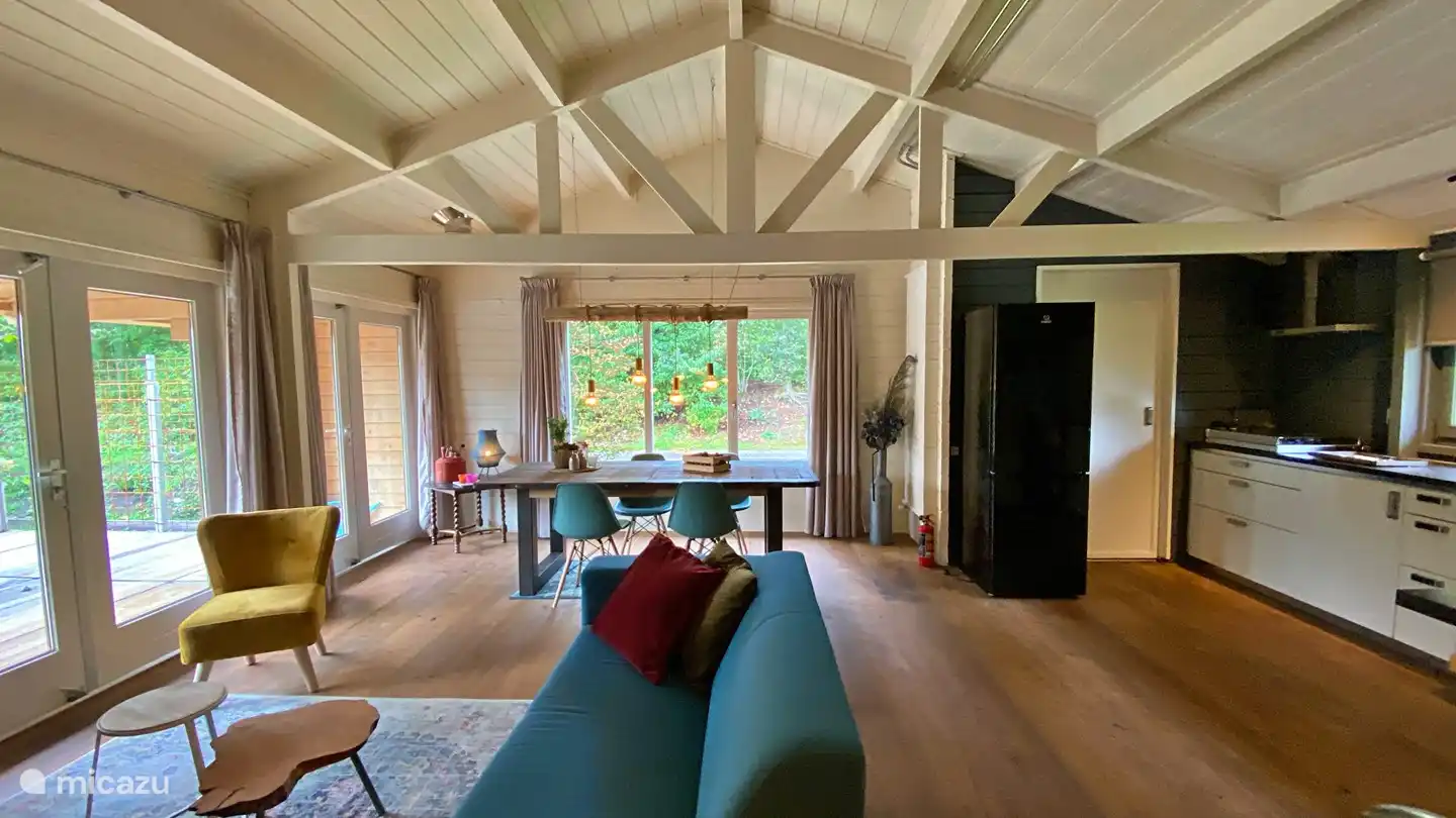 Ein geräumiges Wohnzimmer - Küche mit viel Licht