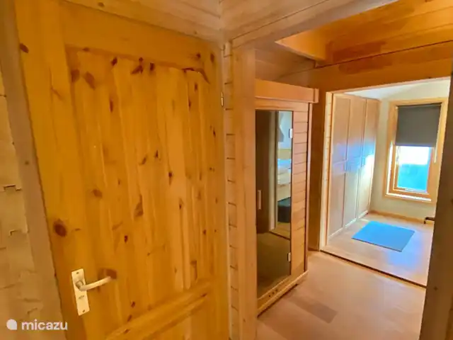 La cabane en rondins | Pays-Bas, Gueldre, Eibergen - cabane en bois / lodge Entrée de la deuxième chambre