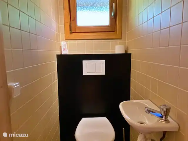 La cabane en rondins | Pays-Bas, Gueldre, Eibergen - cabane en bois / lodge WC séparé