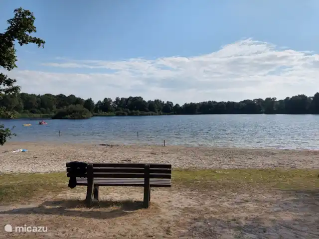 La cabane en rondins | Pays-Bas, Gueldre, Eibergen - cabane en bois / lodge La belle plage de sable est juste au coin de la rue