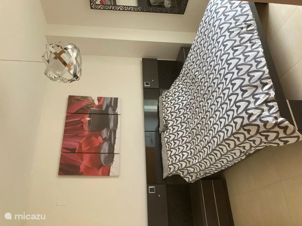 Slaapkamer 2: 1 x 2 persoonsbed