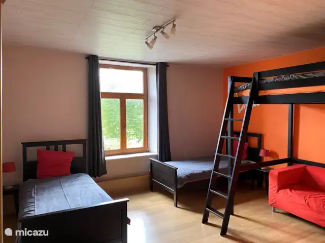 La Riennaise | Belgique, Ardennes, Gedinne - maison de vacances Chambre 4 - 4 couchages au premier étage - c'est très populaire auprès des enfants