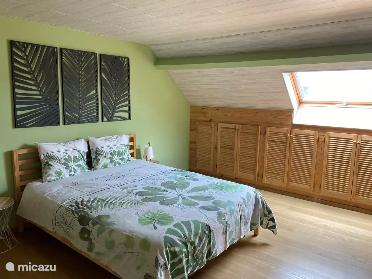 La chambre 7 (à l'avant au 2ème étage) convient également pour 4 personnes