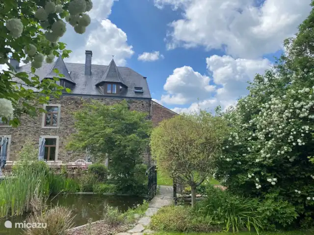 La Riennaise | Belgique, Ardennes, Gedinne - maison de vacances Arrière de la maison depuis le jardin
