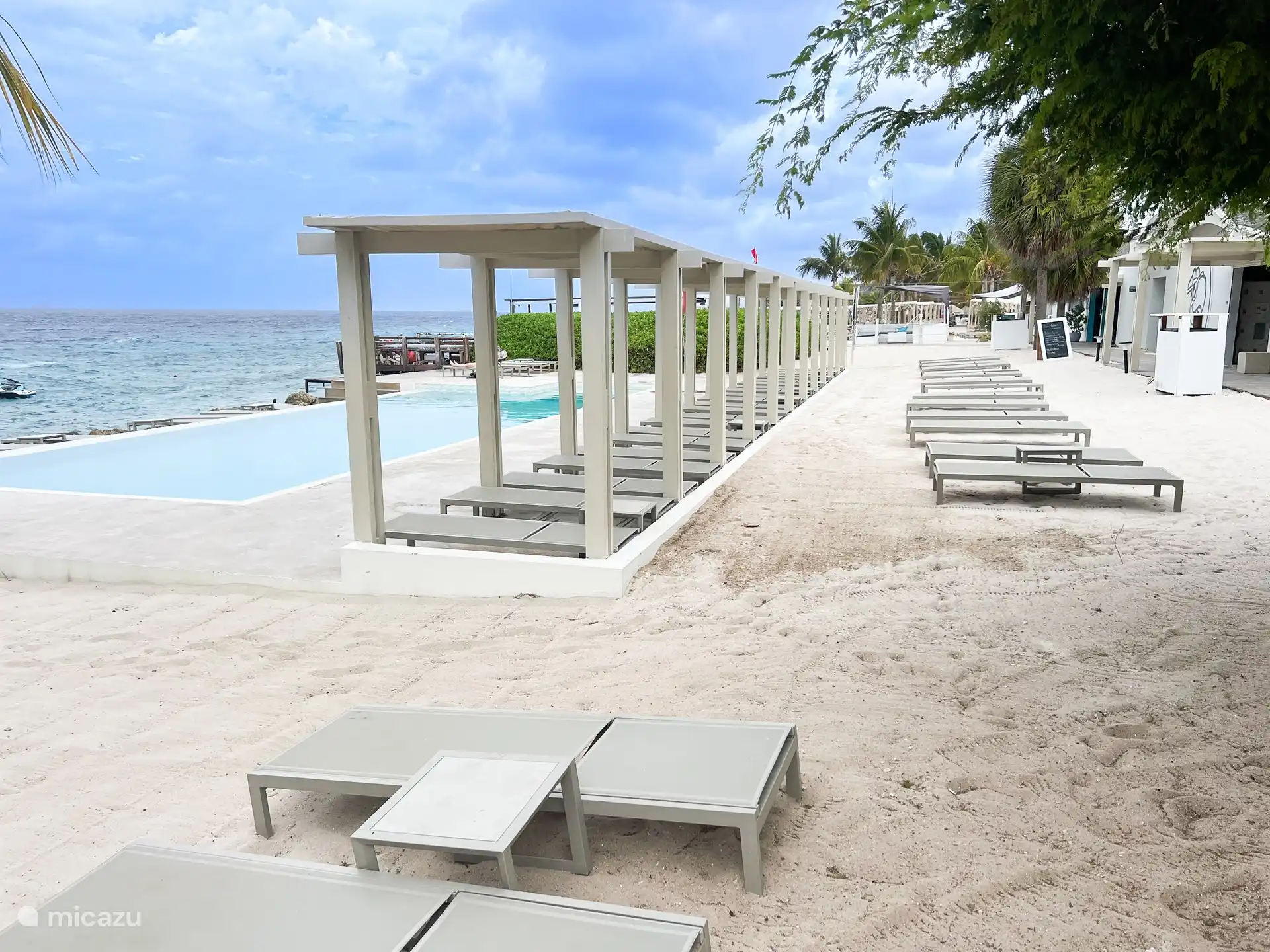 Piscina adicional de Boca Gentil en la playa 