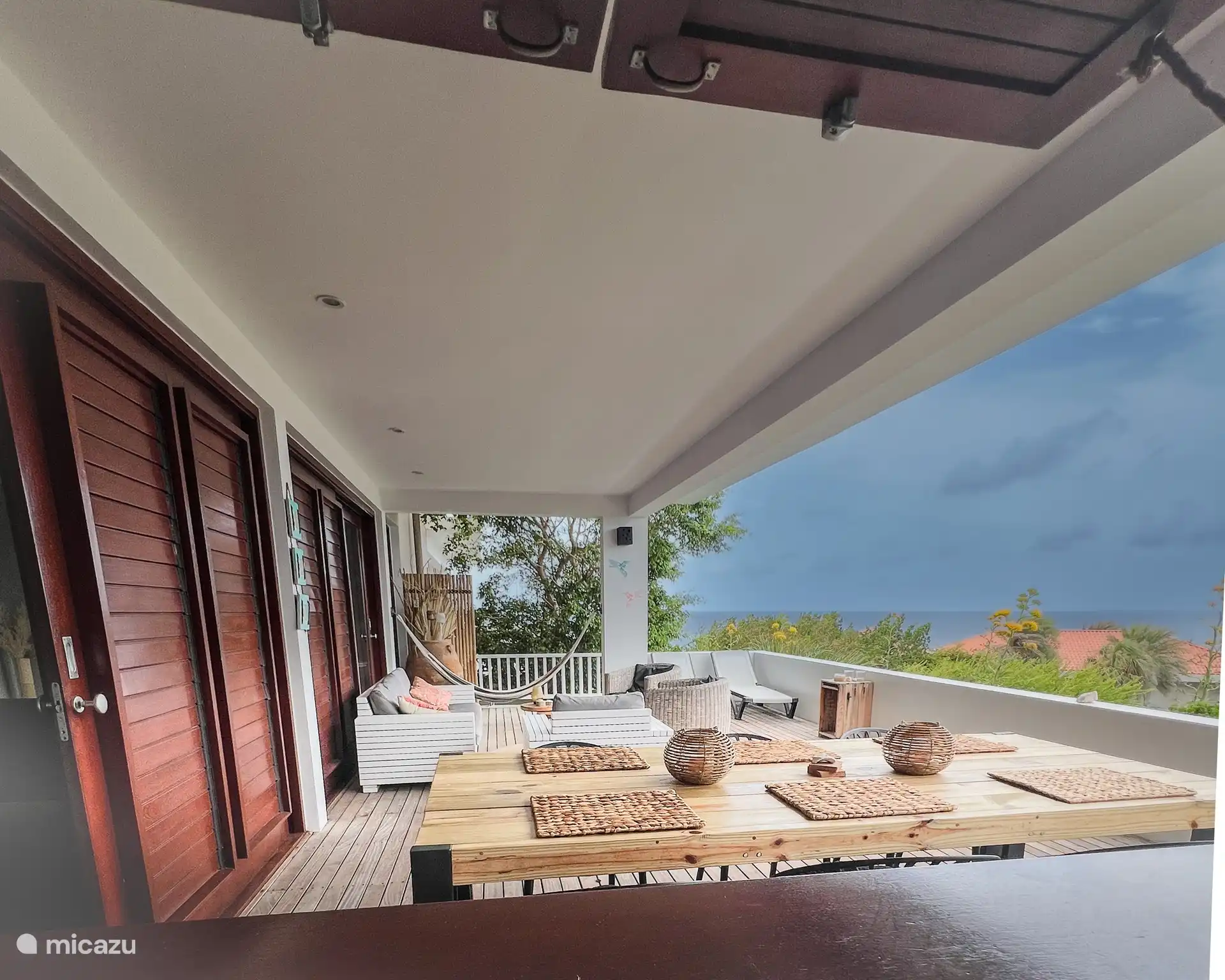 Vista desde la cocina.