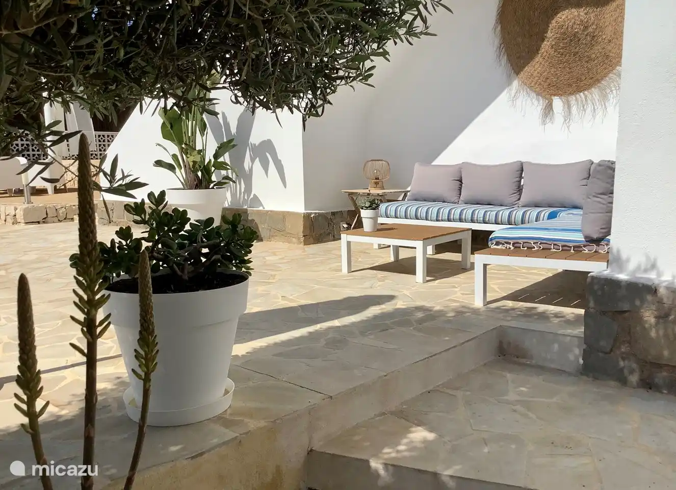 Gemütliche Sonnenecke.