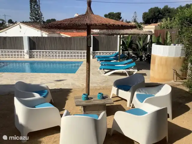Casa Mare Selva en España, Costa Blanca, Benissa - casa vacacional Suficiente espacio para sentarse y acostarse.