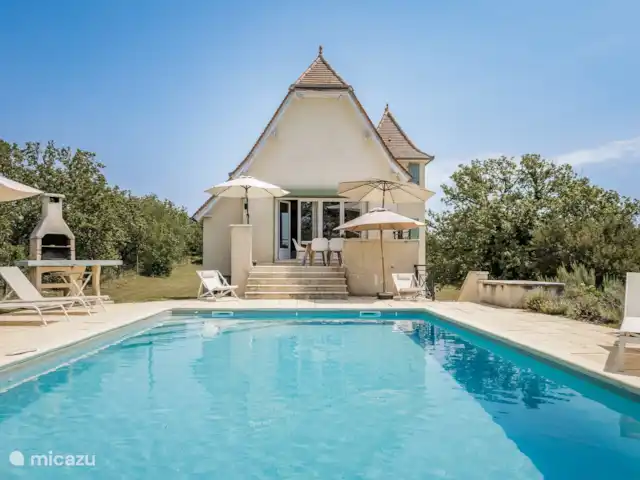 mirandole en Francia, Dordoña, Martel - casa vacacional La gran piscina