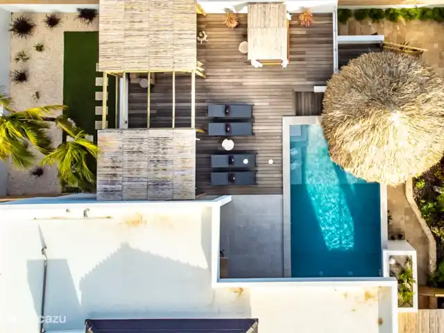 Lamar Villas Penthouse Aloès | Curaçao, Banda Ariba (est), Jan Thiel - penthouse Terrasse de piscine Penthouse d'en haut